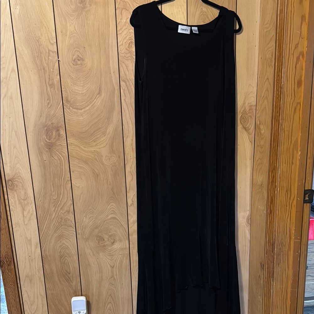 Chico’s Elegant Black Maxi Dress